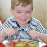 Eating at our nursery in milton keynes