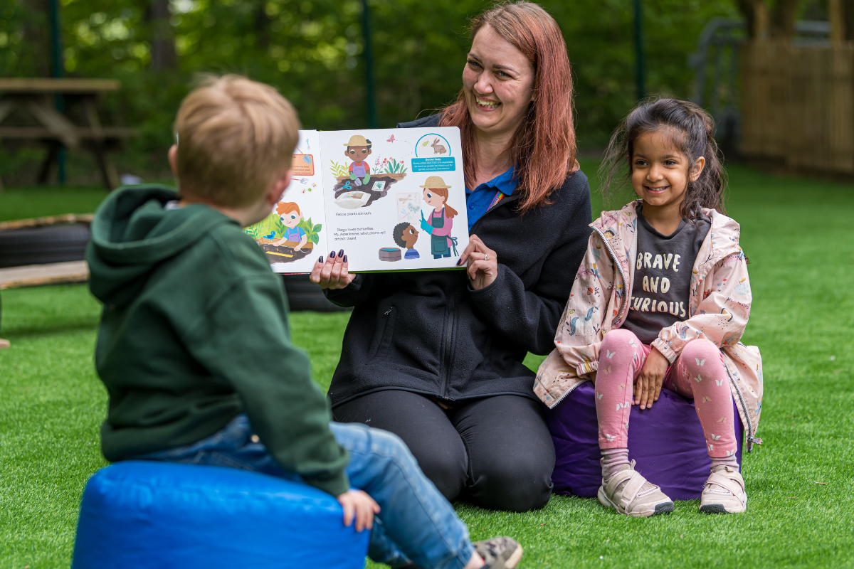 Supporting a love of reading from a young age